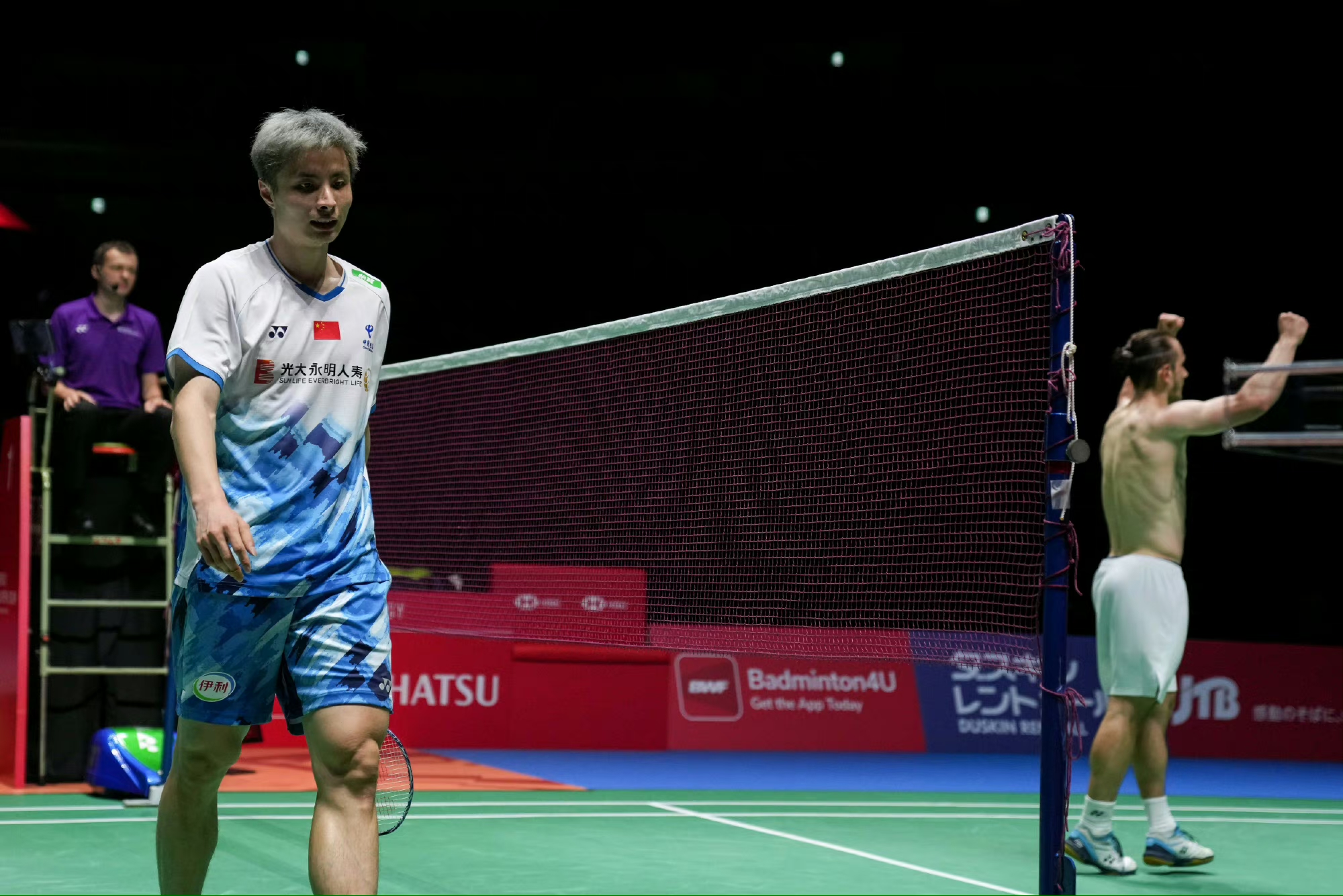 日本队力克马来西亚队，石宇奇关键制胜