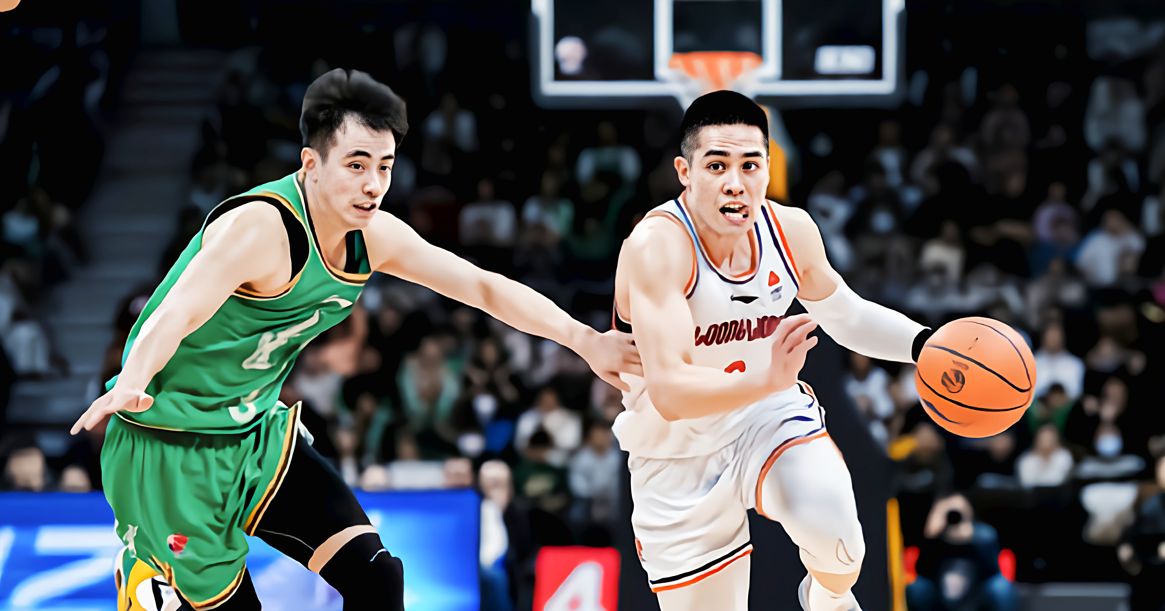 辽宁队完胜天津队，郭艾伦刷新纪录